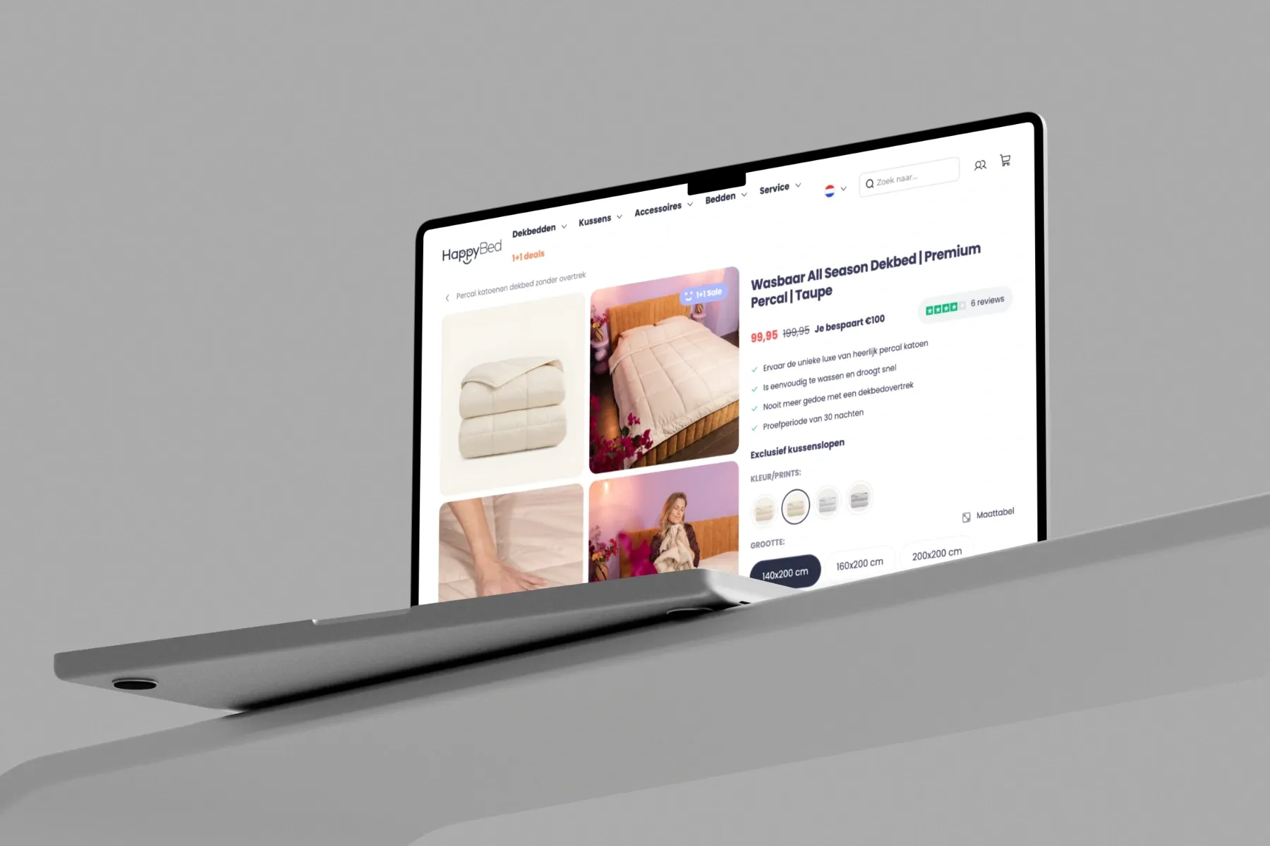 Webshop HappyBed
